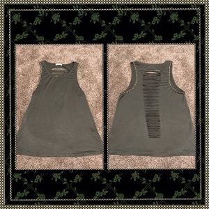 NWOT Army Green Dress Top sz. XL